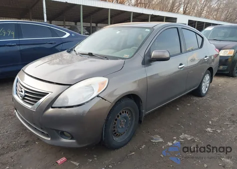 2013 Nissan Versa 1.6 Sv from USA, damaged, VIN 3N1CN7AP7DL821157
